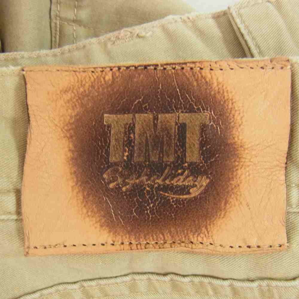 TMT ティーエムティー TPT-S21SP06 C/TN SULFUR DYES STRETCH PANTS サルファー ダイ ストレッチ パンツ ベージュ系【中古】