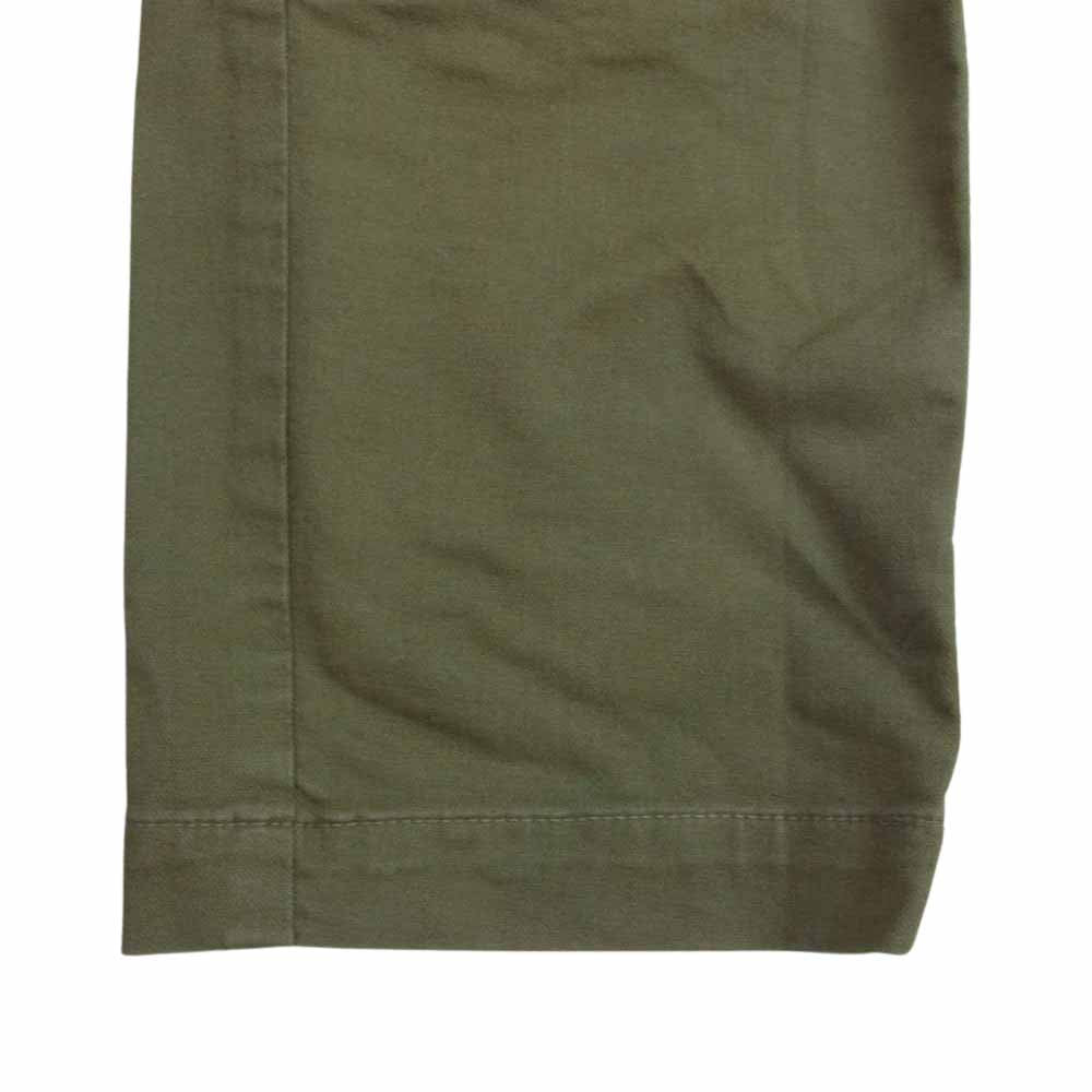 TMT ティーエムティー TPT-S2109 VINTAGE WASH MILITARY CARGO PANTS ヴィンテージ ウォッシュ ミリタリー カーゴ パンツ カーキ系 L【中古】