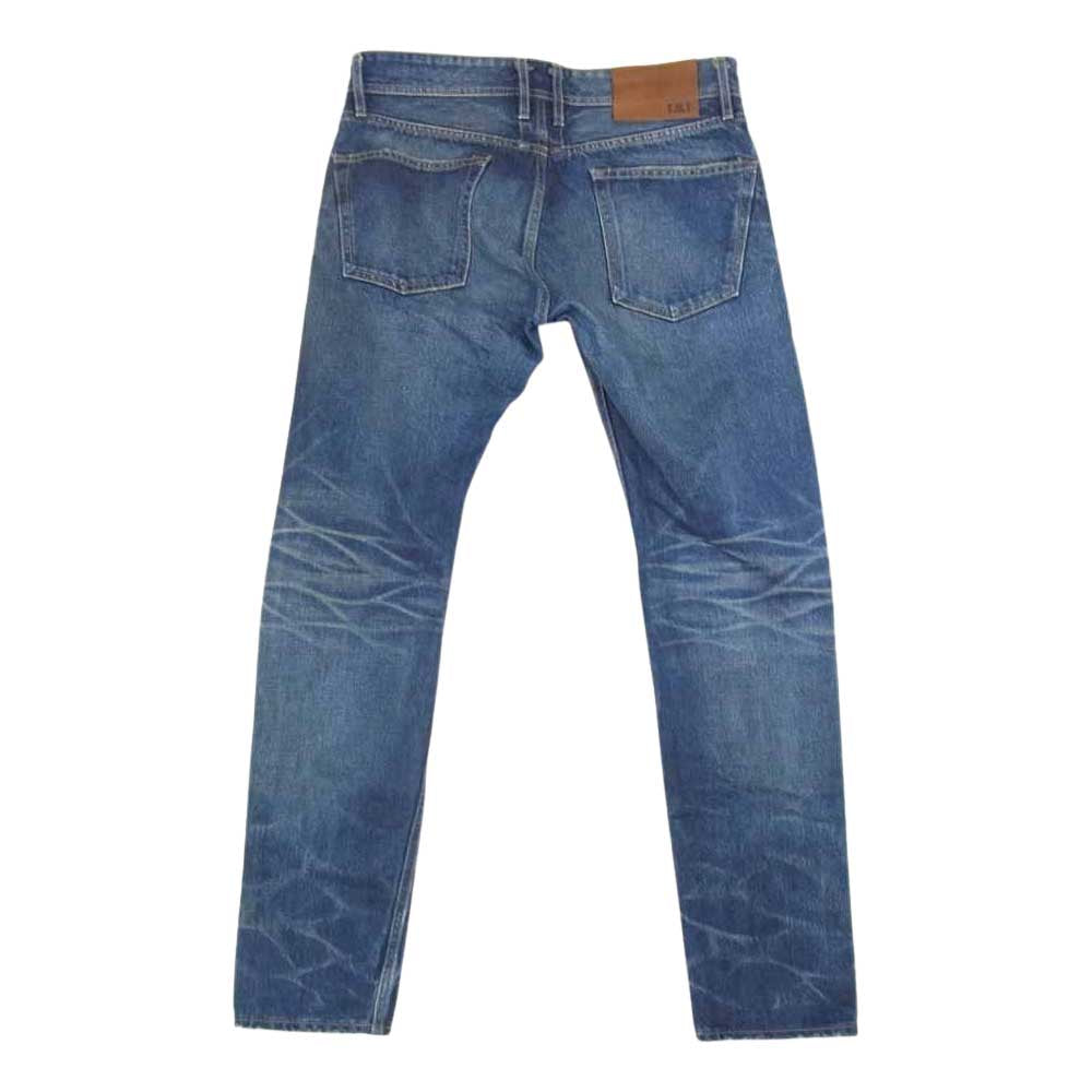 TMT ティーエムティー TPT-F2101 HQ DENIM 5P TAPERED VINTAGE PROCESSING テーパード ヴィンテージ 加工 デニム パンツ インディゴブルー系【中古】