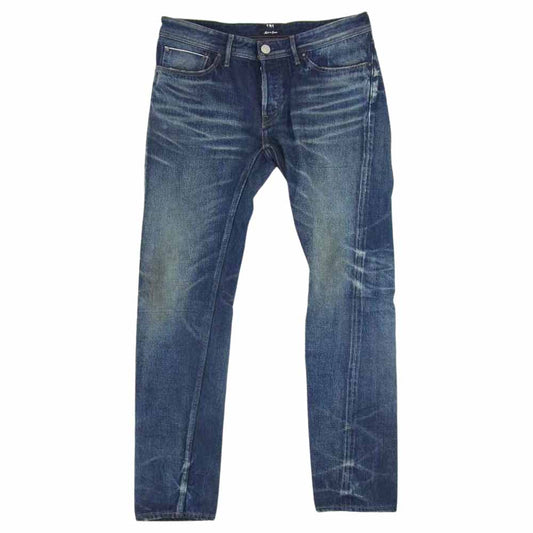 TMT ティーエムティー TPT-S22DE01 × DENIME デニム 5P TAPERED テーパード デニム パンツ インディゴブルー系 L【中古】
