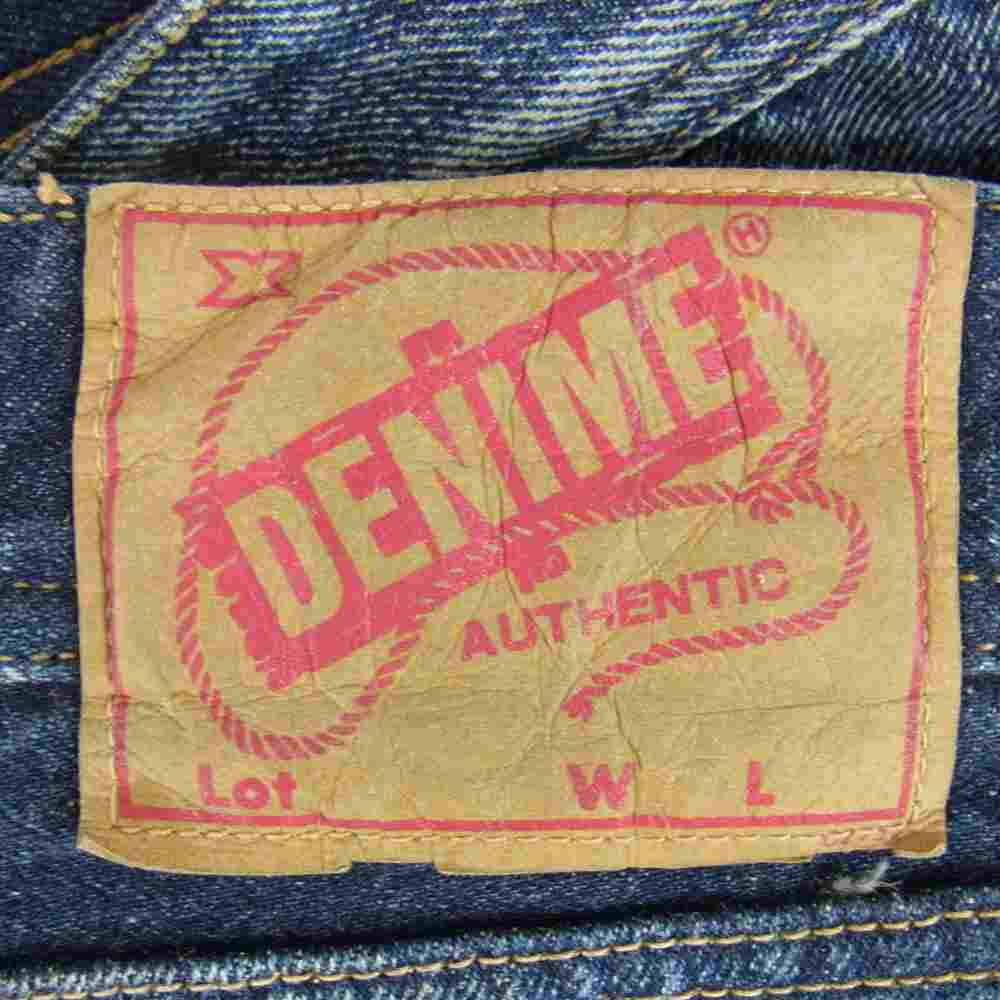 TMT ティーエムティー TPT-S22DE01 × DENIME デニム 5P TAPERED テーパード デニム パンツ インディゴブルー系 L【中古】