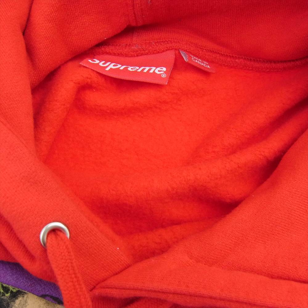 Supreme シュプリーム 17SS Vampirella Hooded Sweatshirt ヴァンピエラ フーデッド スウェット プルオーバー パーカー レッド系 XL【中古】