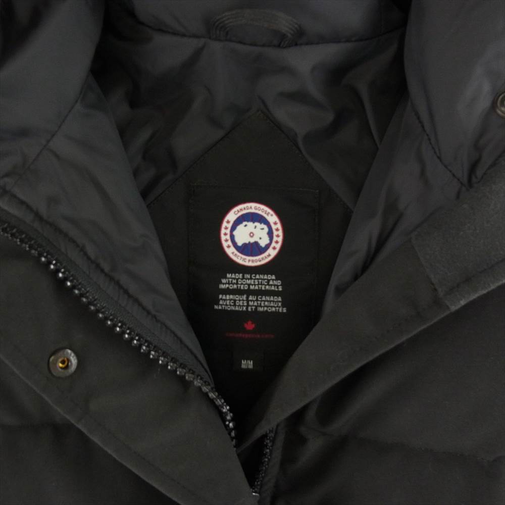 CANADA GOOSE カナダグース 2302JL 国内正規品 サザビー MACKENZIE PARKA マッケンジー ダウンジャケット ブラック系 M【中古】