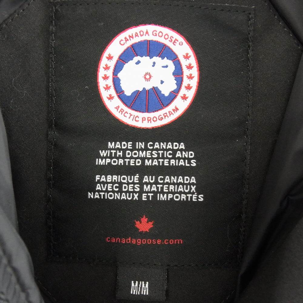 CANADA GOOSE カナダグース 2302JL 国内正規品 サザビー MACKENZIE PARKA マッケンジー ダウンジャケット ブラック系 M【中古】