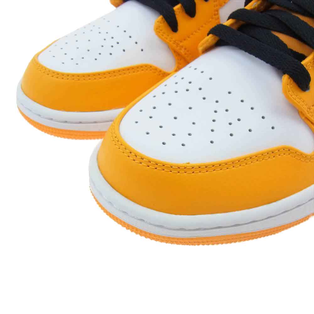 NIKE ナイキ 553558-701 AIR JORDAN 1 LOW TAXI エア ジョーダン 1 ロー タクシー スニーカー イエロー系 27cm【新古品】【未使用】【中古】