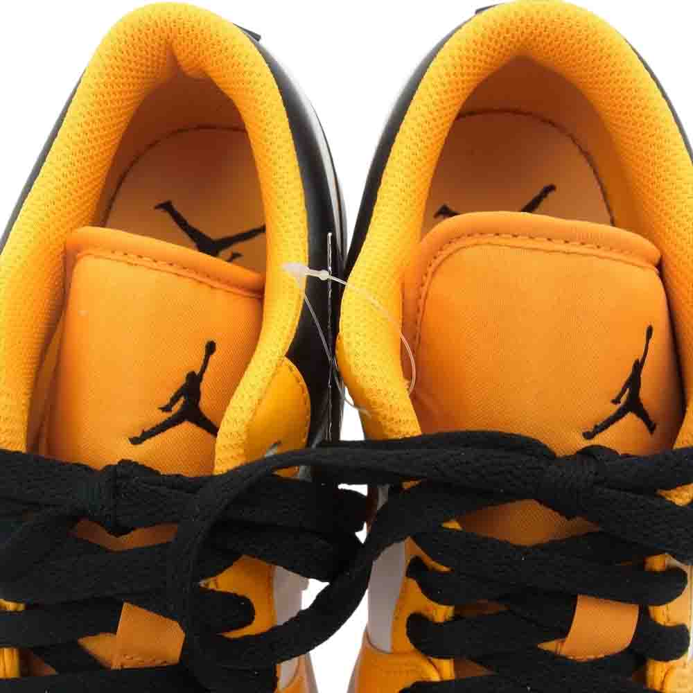 NIKE ナイキ 553558-701 AIR JORDAN 1 LOW TAXI エア ジョーダン 1 ロー タクシー スニーカー イエロー系 27cm【新古品】【未使用】【中古】