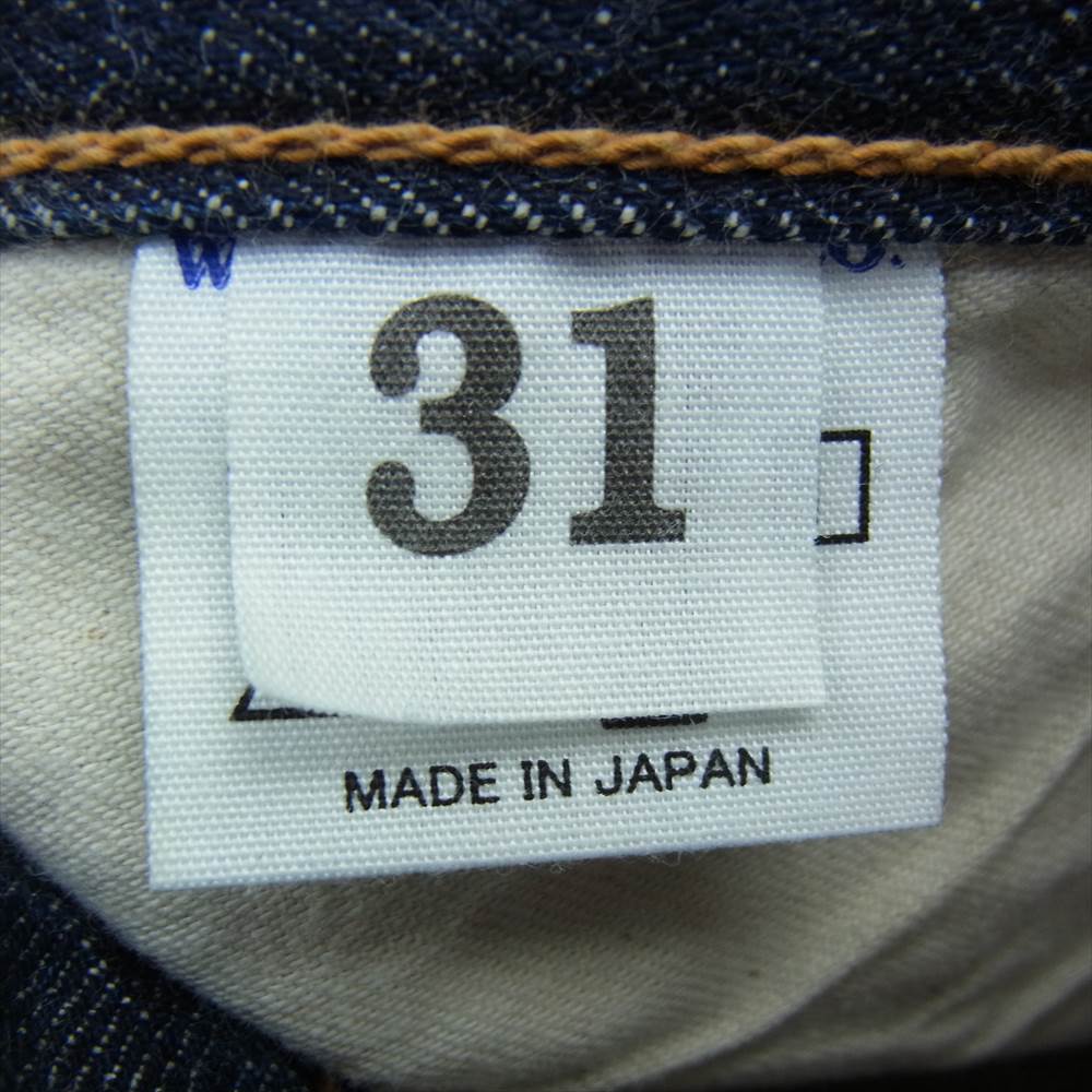 WAREHOUSE ウエアハウス 1001 1947MODEL Lot 1001XX 日本製 デニム パンツ インディゴブルー系 31【美品】【中古】