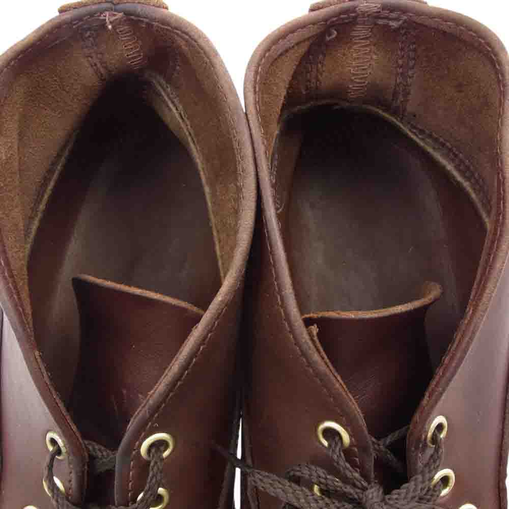 RUSSELL MOCCASIN ラッセルモカシン 202-27WV TRIPLE VAMP SPORTING CLAY CHUKKA ダブルヴァンプ スポーティング クレイ チャカ ブーツ ブラウン系 7 1/2 D【中古】