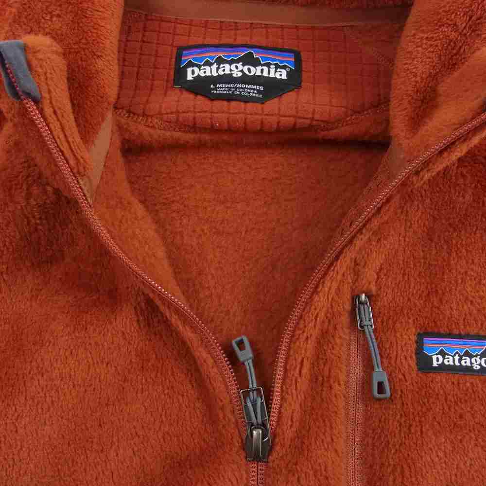 patagonia パタゴニア 20SS 25139 R2 フリース ジャケット  オレンジ系 L【美品】【中古】