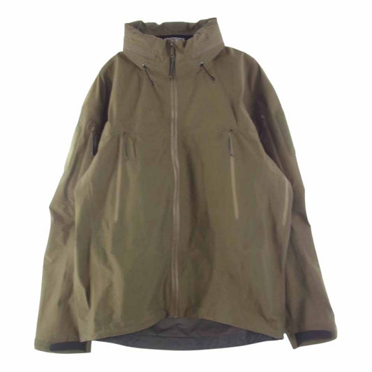 ARC'TERYX アークテリクス 18863 国内正規品 LEAF ALPHA JACKET GEN2 リーフ アルファ ジャケット ゴアテックス カーキ系 M【美品】【中古】