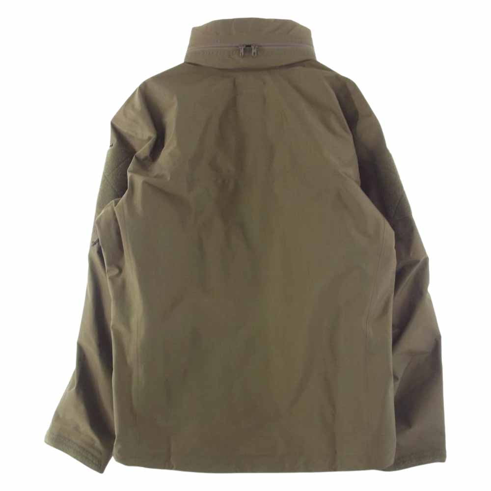 ARC'TERYX アークテリクス 18863 国内正規品 LEAF ALPHA JACKET GEN2 リーフ アルファ ジャケット ゴアテックス カーキ系 M【美品】【中古】