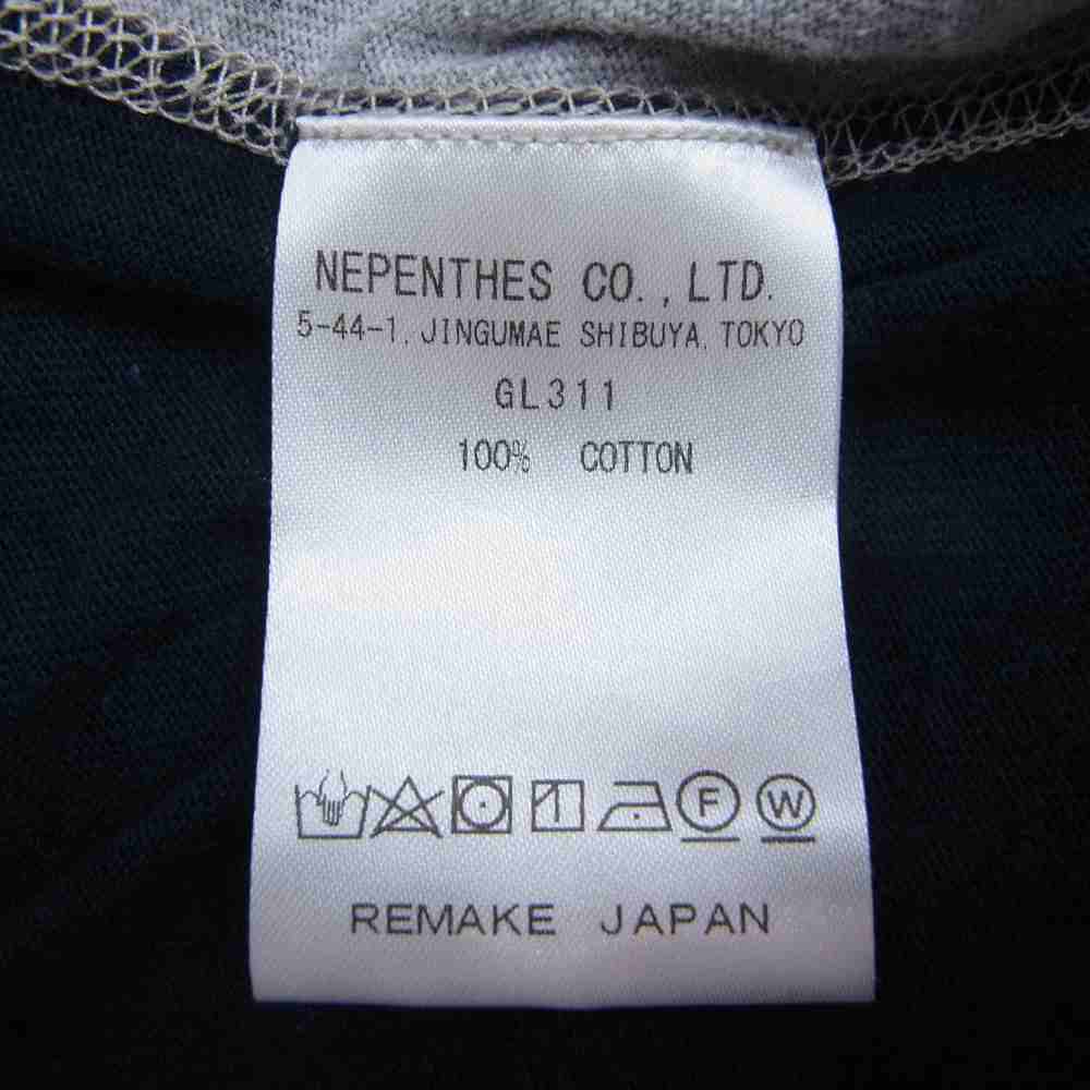 Needles ニードルス Rebuild by NEEDLES Cut 再構築 ドッキング 切替 半袖 Tシャツ マルチカラー系 S【中古】