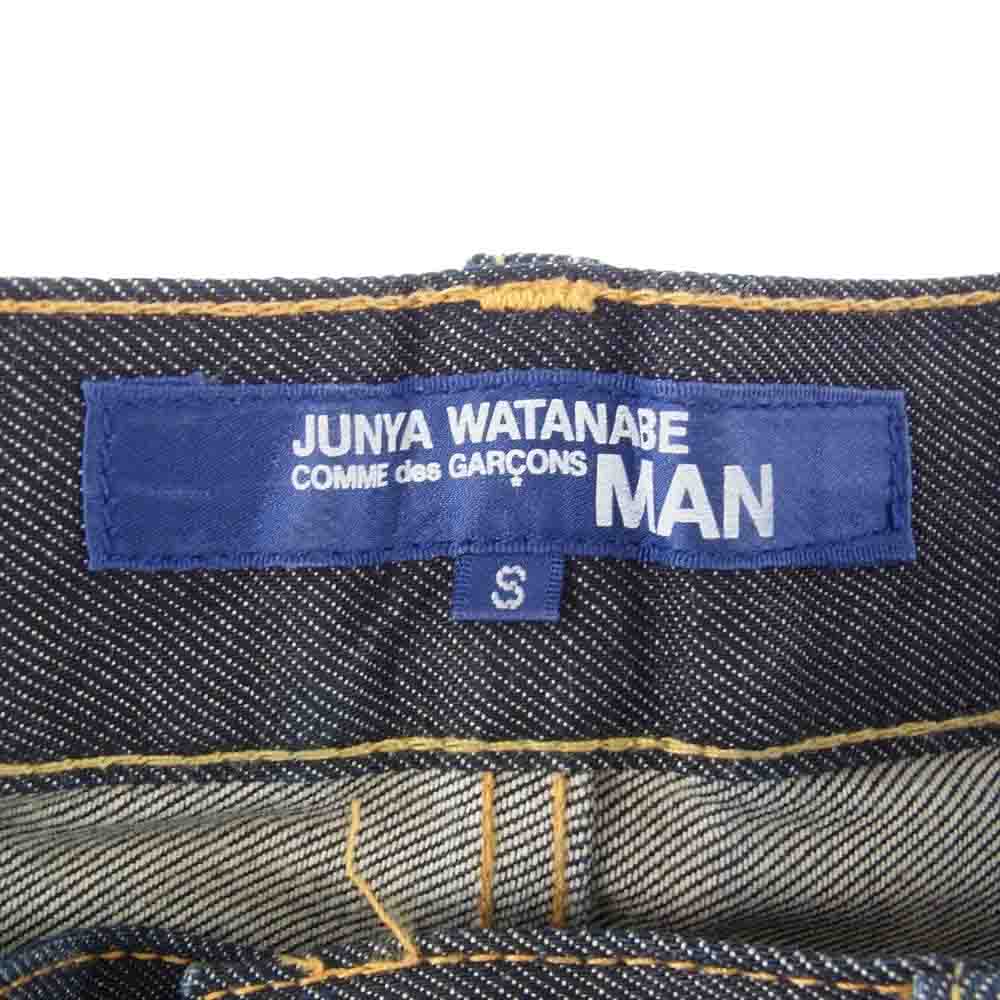 JUNYA WATANABE COMME des GARCONS MAN ジュンヤワタナベコムデギャルソンマン WS-P029 AD2016 ブーツカット ジップフライ 5ポケット フレア デニムパンツ ダークネイビー系 S【中古】