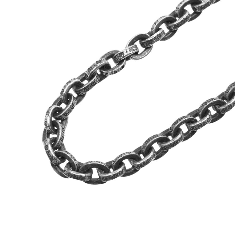 CHROME HEARTS クロムハーツ（原本無） PAPER CHAIN 20 ペーパーチェーン 20インチ シルバー系【中古】