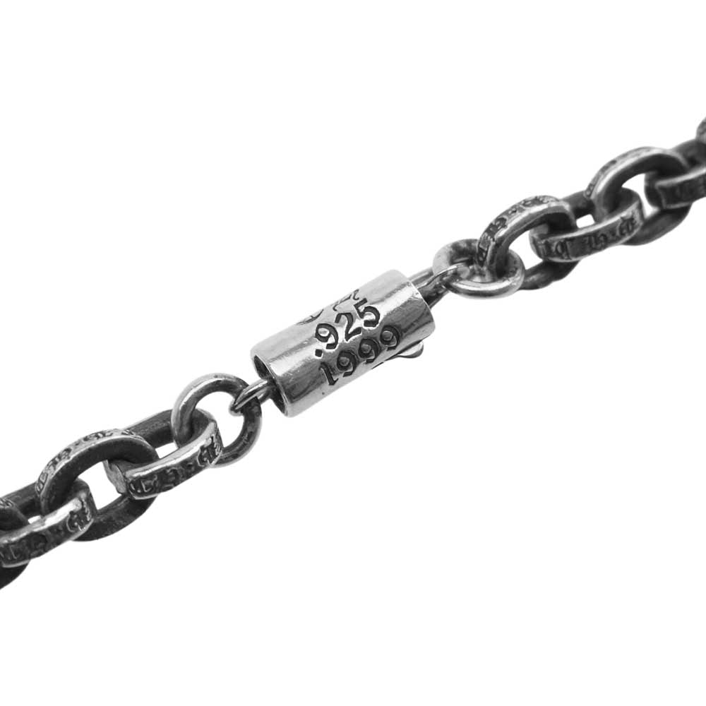 CHROME HEARTS クロムハーツ（原本無） PAPER CHAIN 20 ペーパーチェーン 20インチ シルバー系【中古】