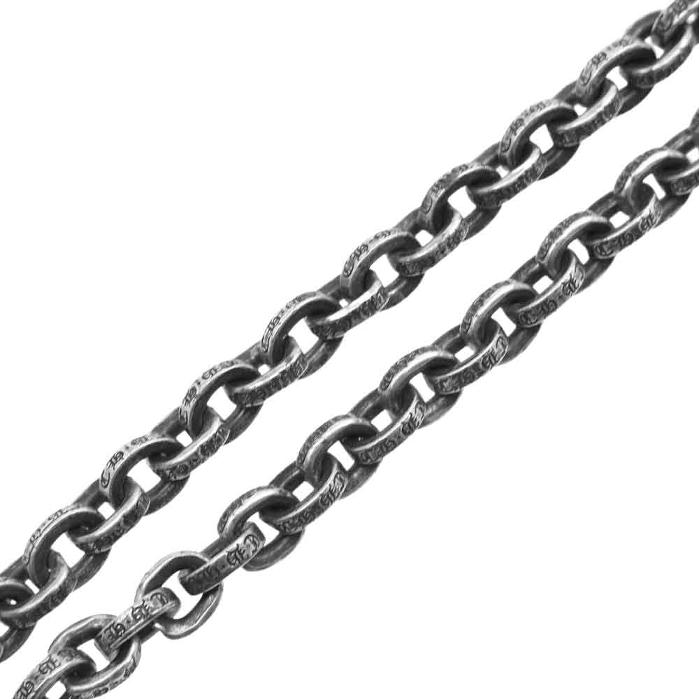 CHROME HEARTS クロムハーツ（原本無） PAPER CHAIN 20 ペーパーチェーン 20インチ シルバー系【中古】