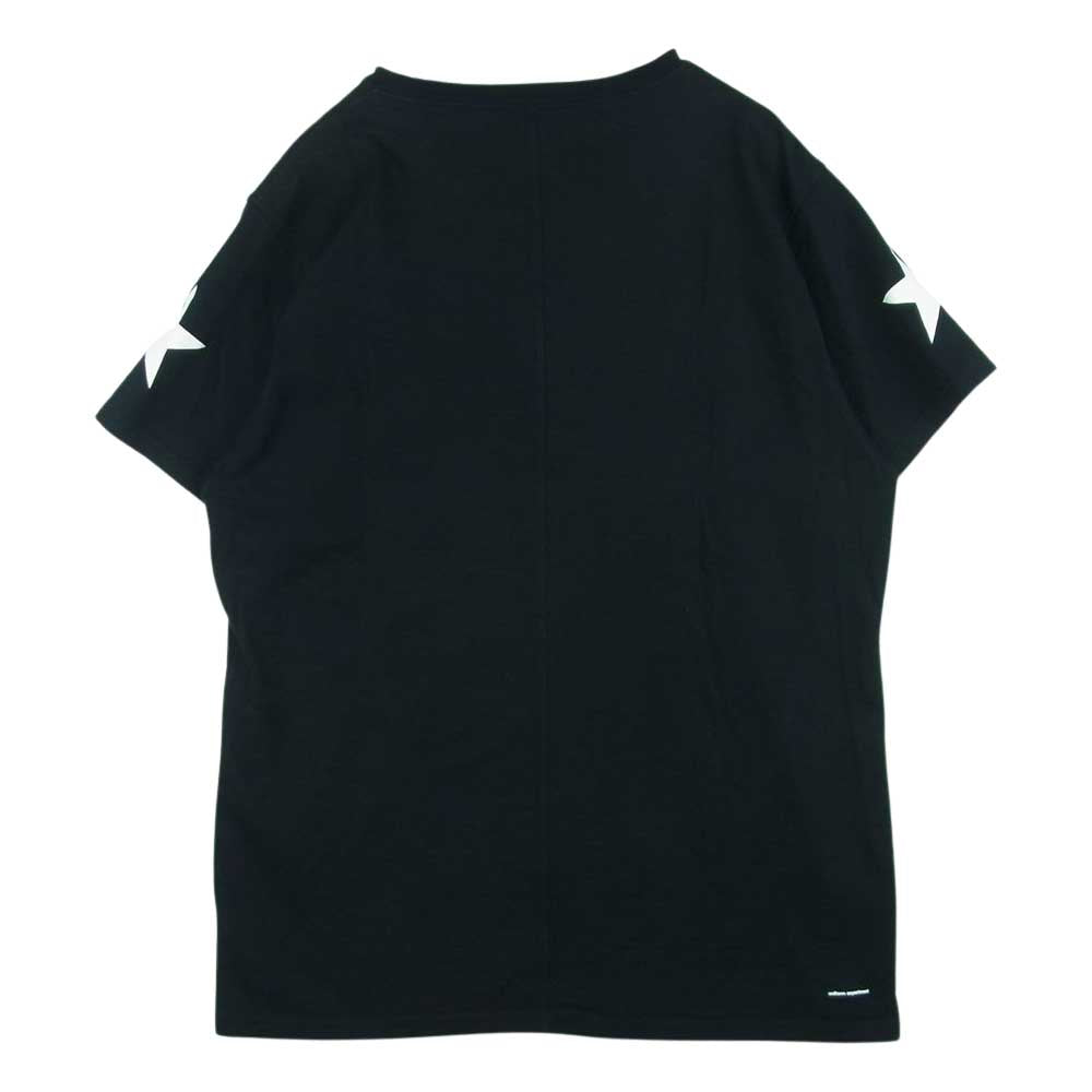 uniform experiment ユニフォームエクスペリメント UE-180069 SLEEVE STAR BIG TEE 半袖 Tシャツ ブラック系 2【中古】