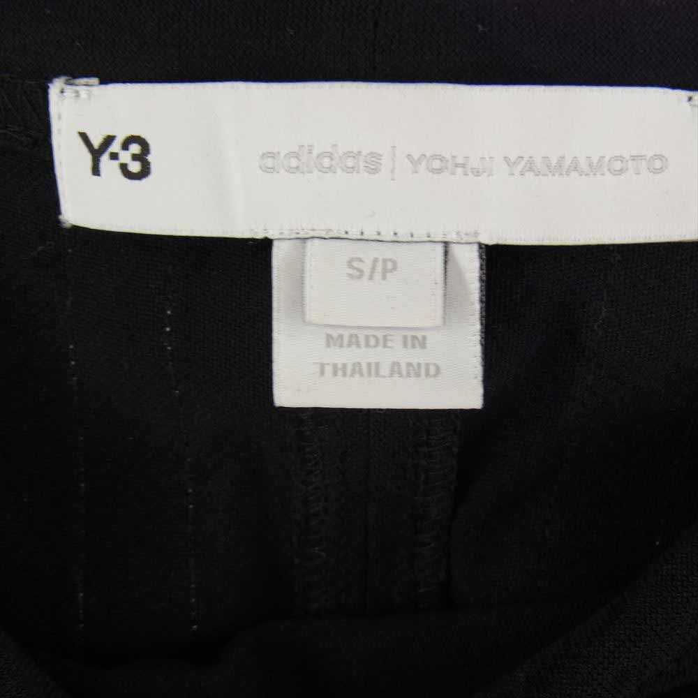 Yohji Yamamoto ヨウジヤマモト Y-3 ワイスリー HG6089 M CH1 OVERSIZED SS TEE STRIPES ストライプ Tシャツ ブラック系 S【中古】