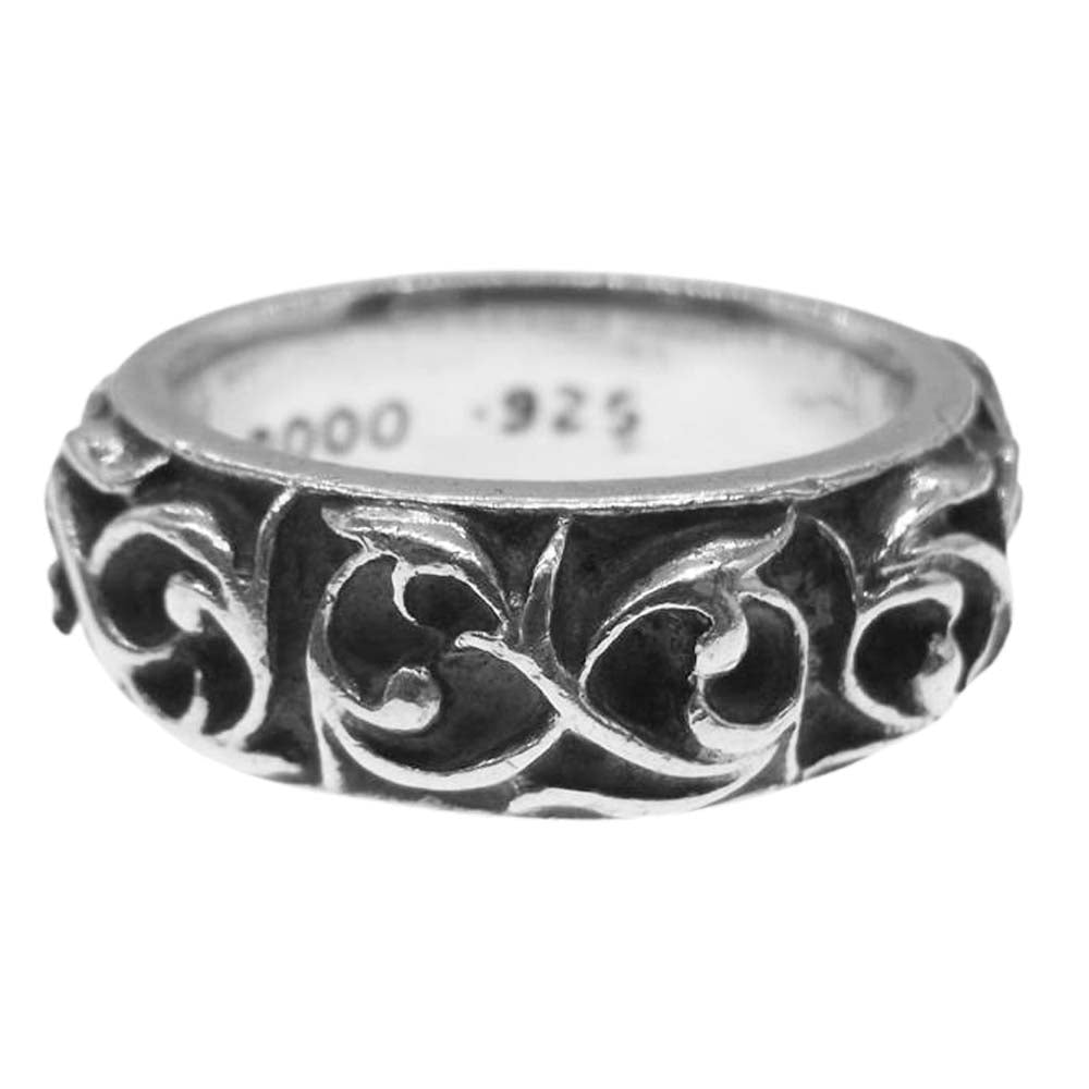 CHROME HEARTS クロムハーツ（原本無） ETRNITY VINE BAND エタニティ ヴァイン バンド リング シルバー系【中古】
