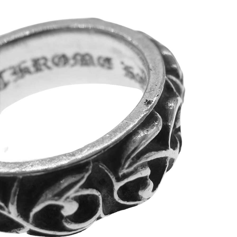 CHROME HEARTS クロムハーツ（原本無） ETRNITY VINE BAND エタニティ ヴァイン バンド リング シルバー系【中古】