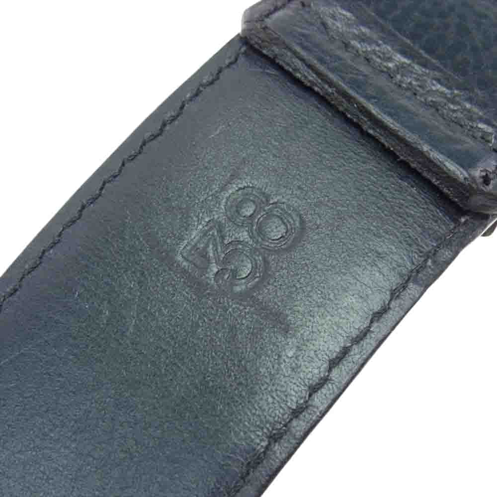 CHROME HEARTS クロムハーツ（原本無） 38インチ OJT スクエア ベルト ブラック系 38【中古】