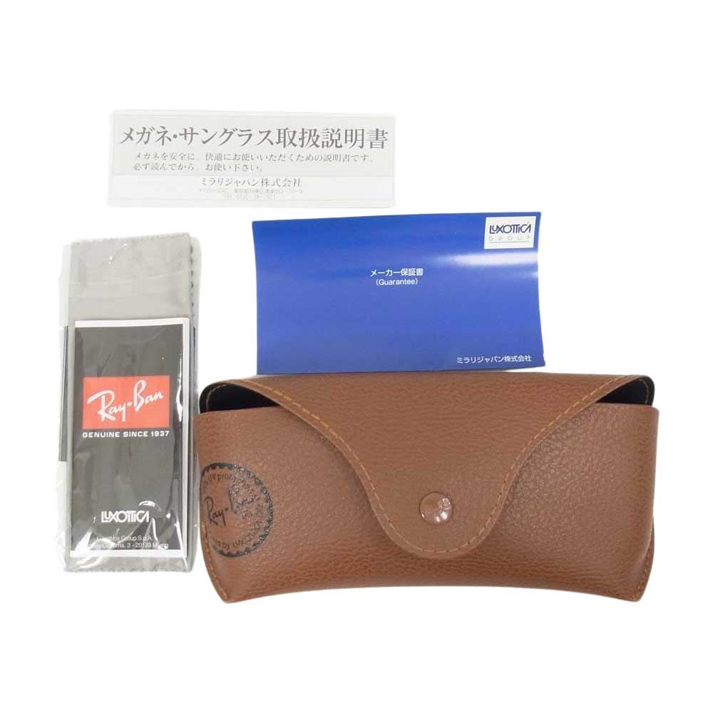 Ray-Ban レイバン 国内正規品 RB2447F 49□21 ラウンド フレック サングラス アイウェア 眼鏡 ブラウン系 49□21 145【中古】