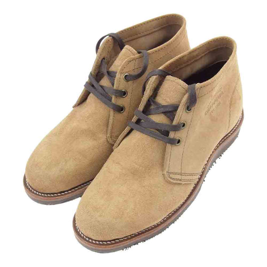Chippewa チペワ 1901G06 suede Chukka boots スエード チャッカ ブーツ ライトブラウン系 25cm【中古】