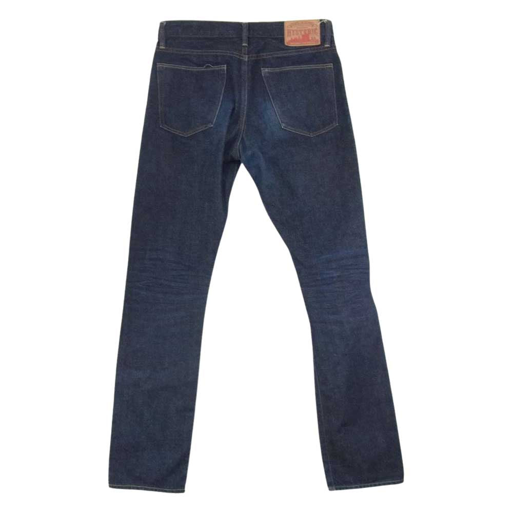 HYSTERIC GLAMOUR ヒステリックグラマー 0233AP12 slim straight Indigo スリム ストレート ボタンフライ デニム パンツ インディゴブルー系 31【中古】