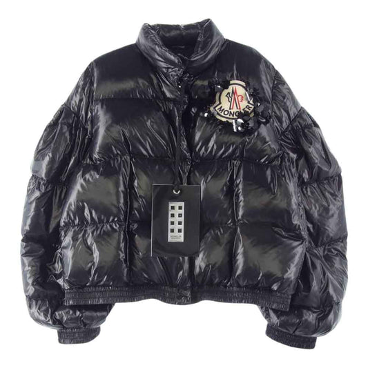 MONCLER モンクレール D209W4530105 68950 国内正規品 GENIUS Simone Rocha CARRIE ジーニアス キャリー ショート ダウンジャケット ブラック系【新古品】【未使用】【中古】