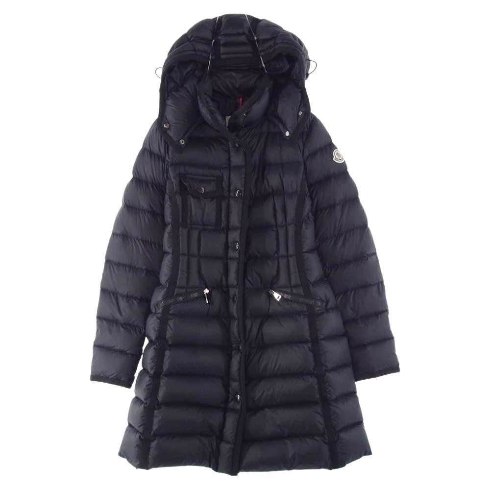 MONCLER モンクレール HERMINE エルミンヌ ダウンコート ブラック ブラック系 00【中古】