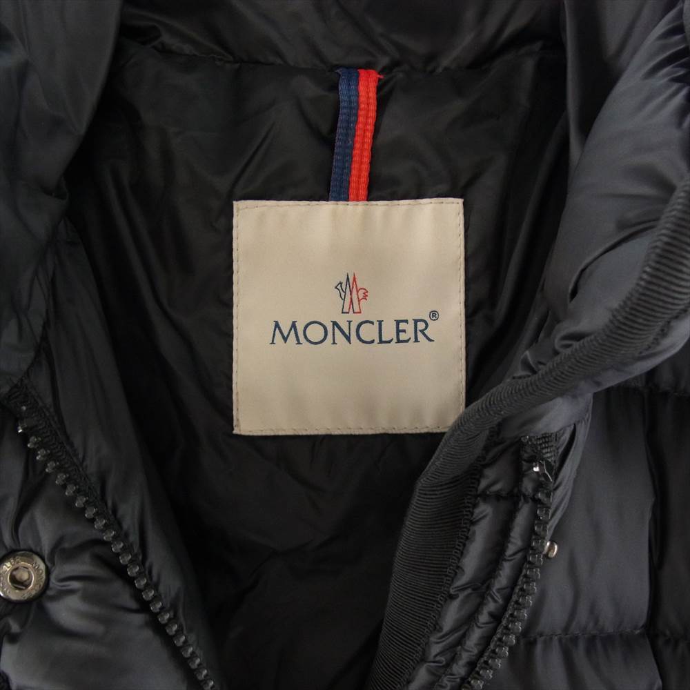 MONCLER モンクレール HERMINE エルミンヌ ダウンコート ブラック ブラック系 00【中古】