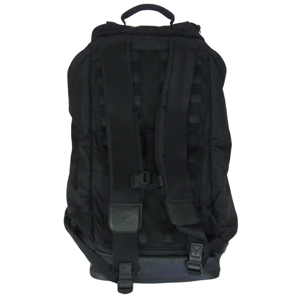 Yohji Yamamoto ヨウジヤマモト A43010 Y-3 ワイスリー FH9264 Travel backpack トラベル バックパック リュック ブラック系【中古】