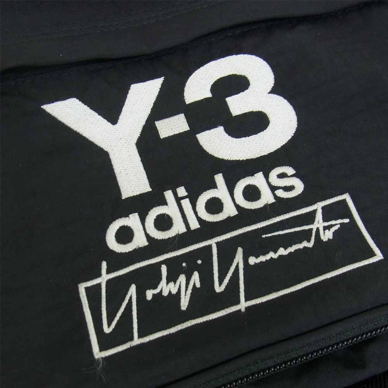 Yohji Yamamoto ヨウジヤマモト A43010 Y-3 ワイスリー FH9264 Travel backpack トラベル バックパック リュック ブラック系【中古】