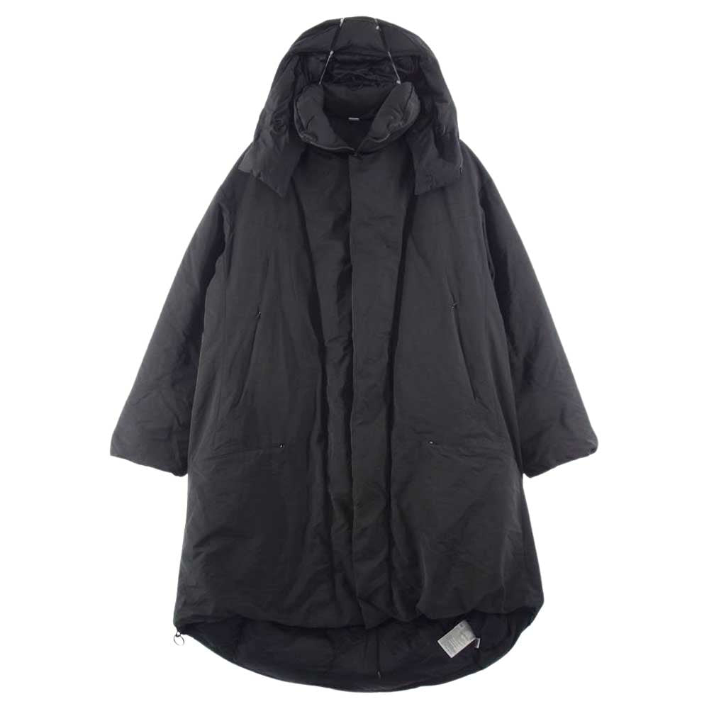Yohji Yamamoto ヨウジヤマモト Y-3 ワイスリー HB3335 M CH2 SUEDED POLY DOWN JACKET ダウン コート ブラック系 S【中古】