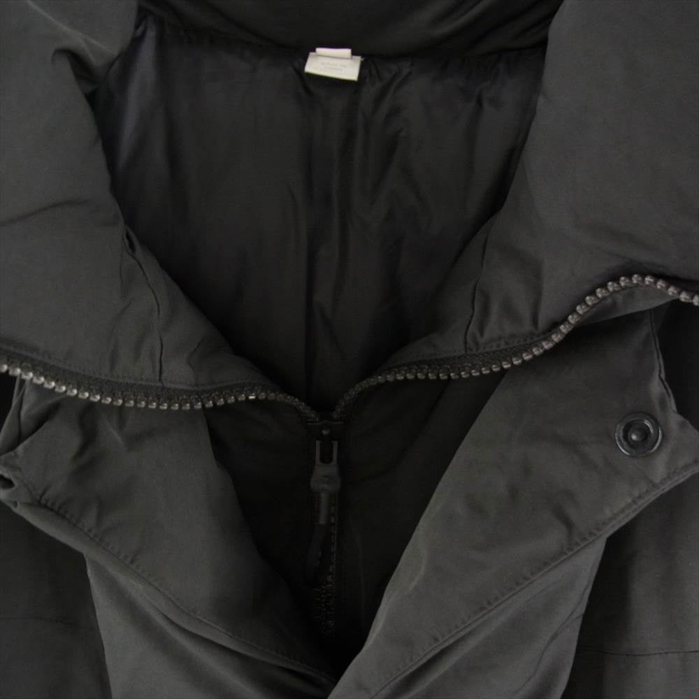 Yohji Yamamoto ヨウジヤマモト Y-3 ワイスリー HB3335 M CH2 SUEDED POLY DOWN JACKET ダウン コート ブラック系 S【中古】