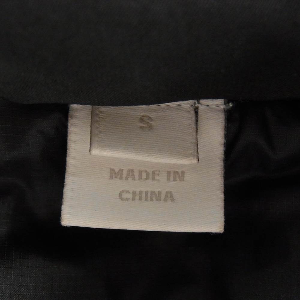 Yohji Yamamoto ヨウジヤマモト Y-3 ワイスリー HB3335 M CH2 SUEDED POLY DOWN JACKET ダウン コート ブラック系 S【中古】