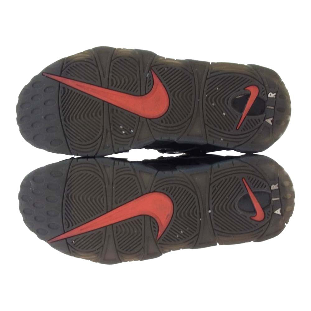 NIKE ナイキ DJ4633-010 AIR MORE UPTEMPO 96 エア モア アップテンポ ブラック ホワイト チリ レッド スニーカー ブラック系 27.5cm【中古】