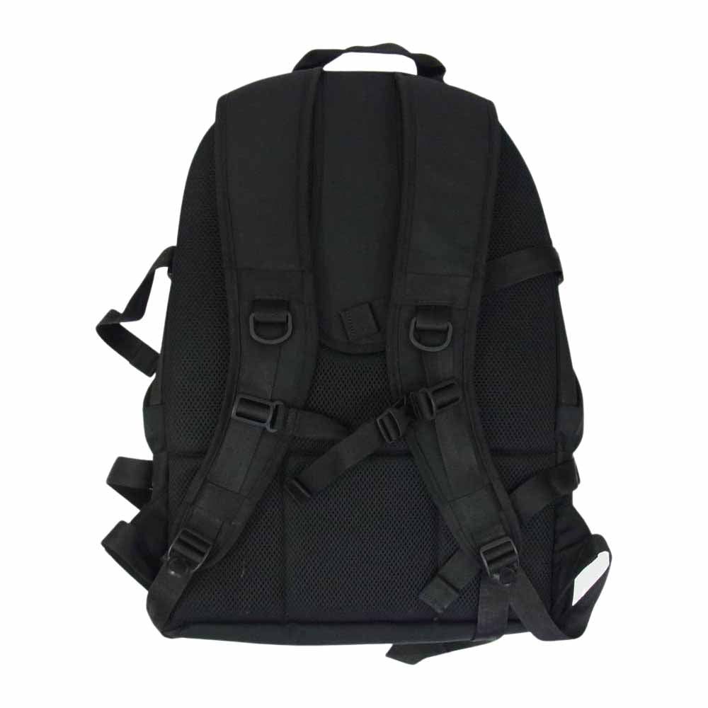 Yohji Yamamoto POUR HOMME ヨウジヤマモトプールオム 18AW HV-I37-973 NEW ERA Zoom Up Signature Logo Carrier Pack ニューエラ ロゴ バックパック リュック ブラック系【中古】