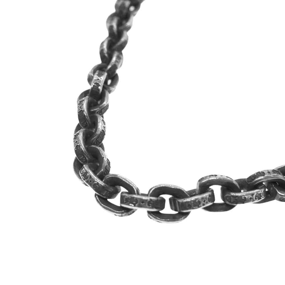 CHROME HEARTS クロムハーツ（原本無） PAPER CHAIN 18inch ペーパー チェーン 18インチ ネックレス シルバー系【中古】