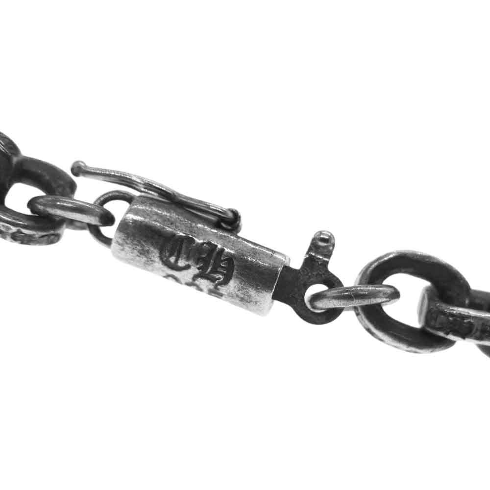 CHROME HEARTS クロムハーツ（原本無） PAPER CHAIN 18inch ペーパー チェーン 18インチ ネックレス シルバー系【中古】