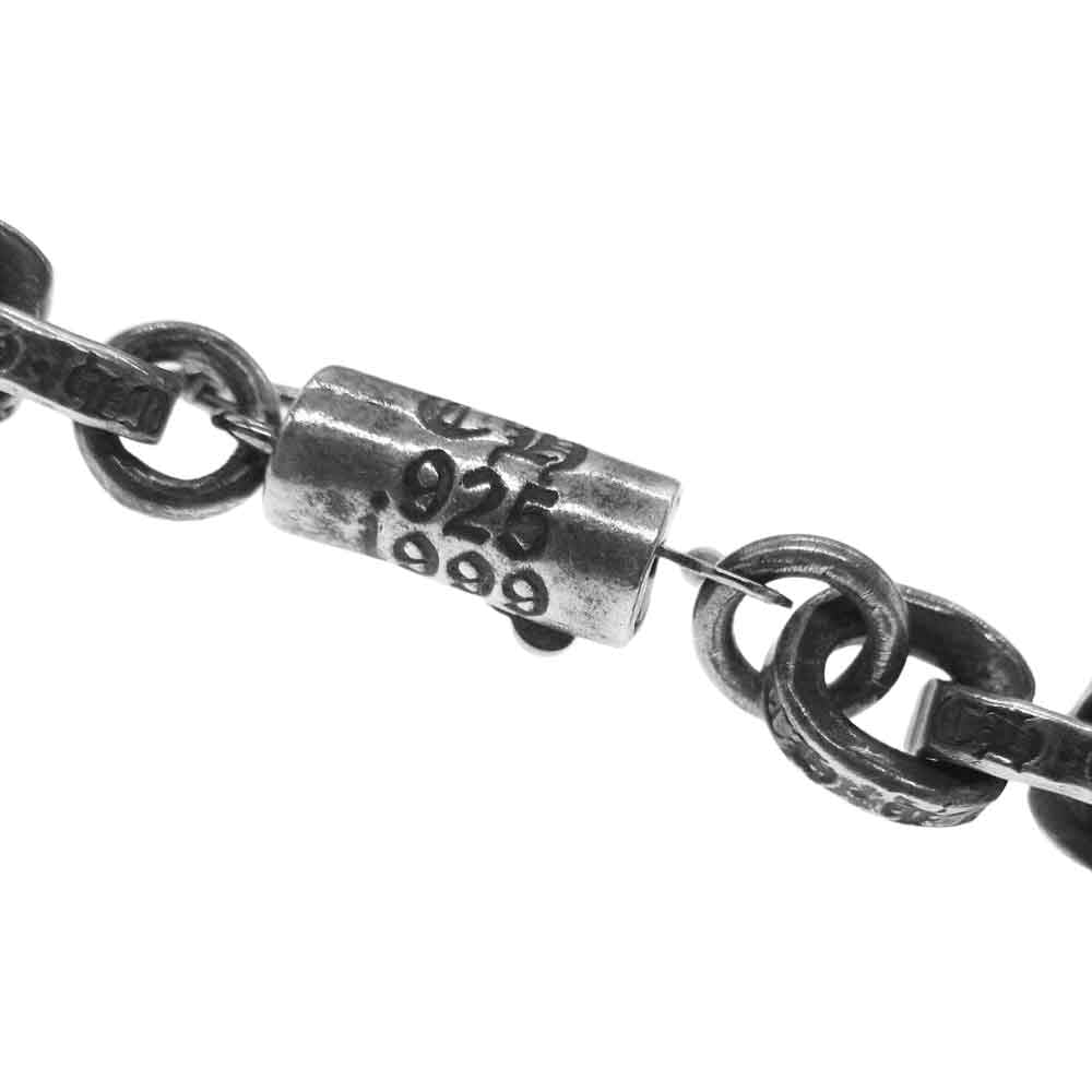 CHROME HEARTS クロムハーツ（原本無） PAPER CHAIN 18inch ペーパー チェーン 18インチ ネックレス シルバー系【中古】