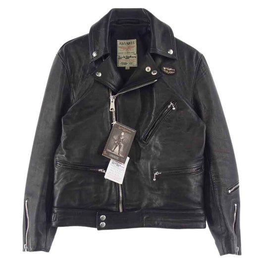 Lewis Leathers ルイスレザー 441 Cyclone サイクロン ダブル ライダース ジャケット ブラック系 36【中古】