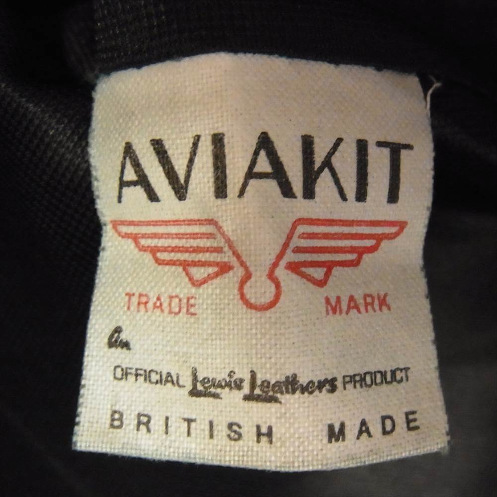 Lewis Leathers ルイスレザー 441 Cyclone サイクロン ダブル ライダース ジャケット ブラック系 36【中古】