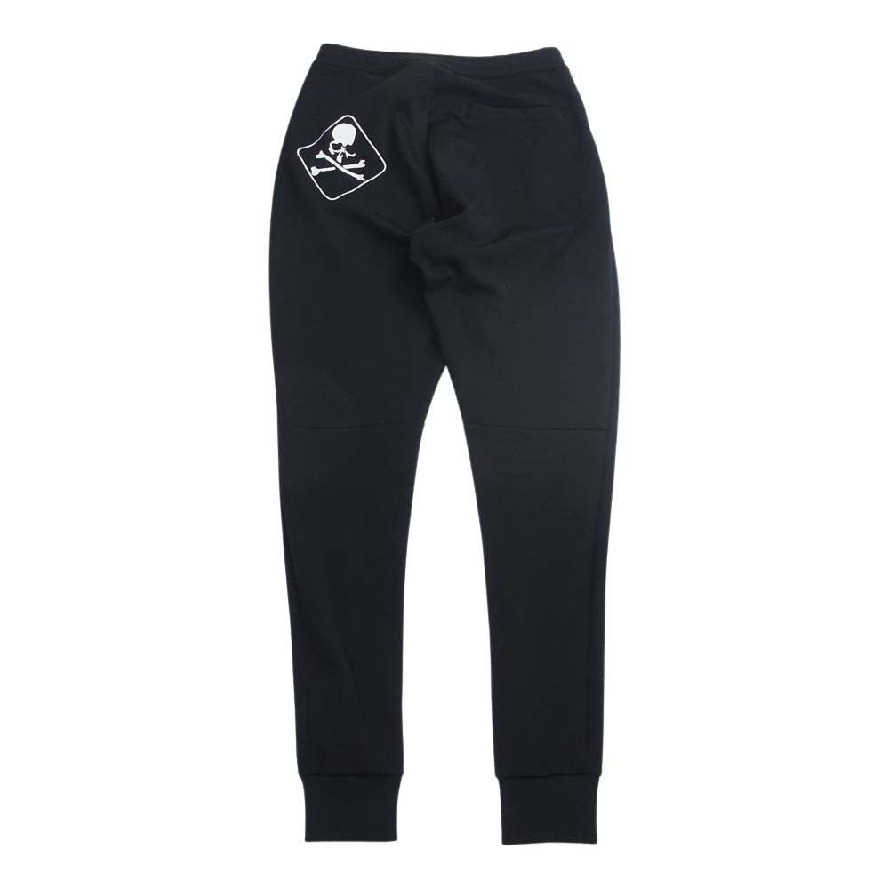 F.C.R.B. エフシーアールビー FCRB-170092 × mastermind JAPAN マスターマインド PDK PANT スカル ロゴ プリント ジャージ トラック パンツ ブラック系 S【中古】
