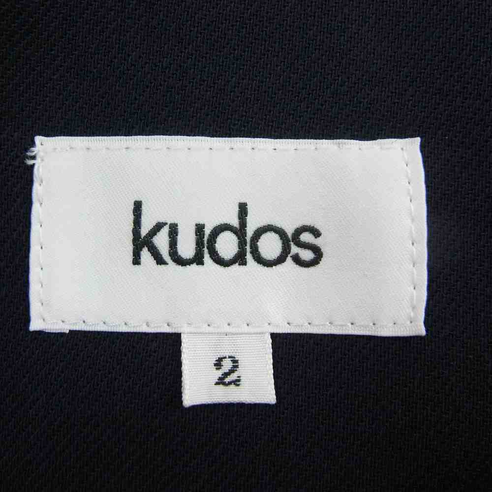 クードス KJ18XX01 スナップボタン テーラード ジャケット ダークネイビー系 2【中古】