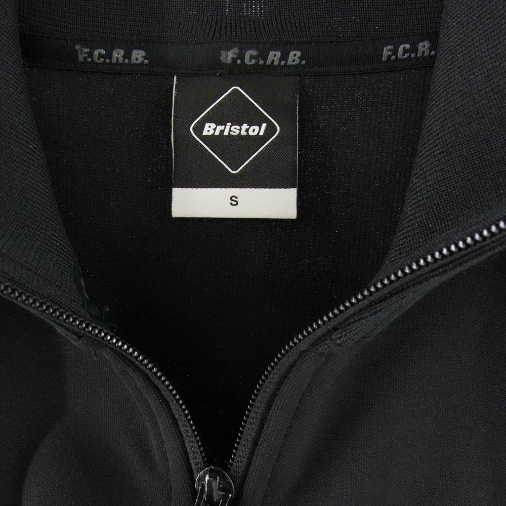 F.C.R.B. エフシーアールビー FCRB-170091 × mastermind JAPAN マスターマインド PDK JACKET スカル ロゴ プリント ジップ ジャージ トラック ジャケット ブラック系 S【中古】