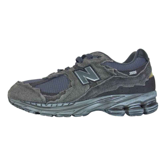 NEW BALANCE ニューバランス M2002RDB 擦れ加工 スエード スニーカー グレー系 26.5cm【中古】