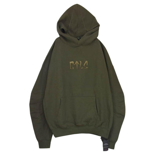 カタリスト 2201020302 OSK Limited 大阪店限定 Usual Hoodie 3Dロゴ ユージュアル フーディー プルオーバー パーカー カーキ系 2【新古品】【未使用】【中古】