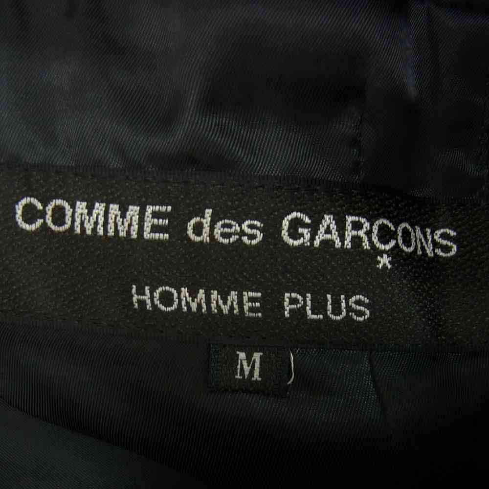 COMME des GARCONS HOMME PLUS コムデギャルソンオムプリュス 00AW ドッキングロック期 ヴィンテージ アーカイブ PJ-04049M スタッズ ドッキング テーラードジャケット ブラック系 M【中古】
