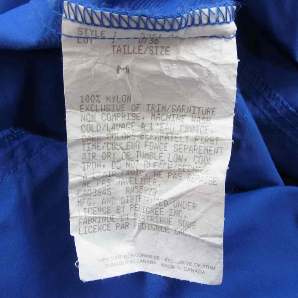 patagonia パタゴニア 90s カナダ製 ナイロン プルオーバー ジャケット ブルー系 M【中古】